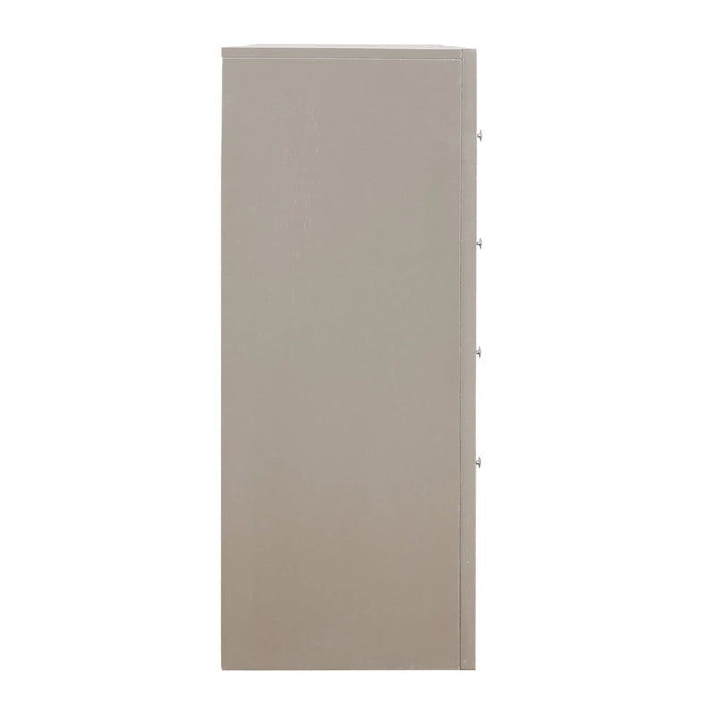 Commode de chambre 8 tiroirs en bois massif avec glissières métalliques Plusieurs coloris disponibles