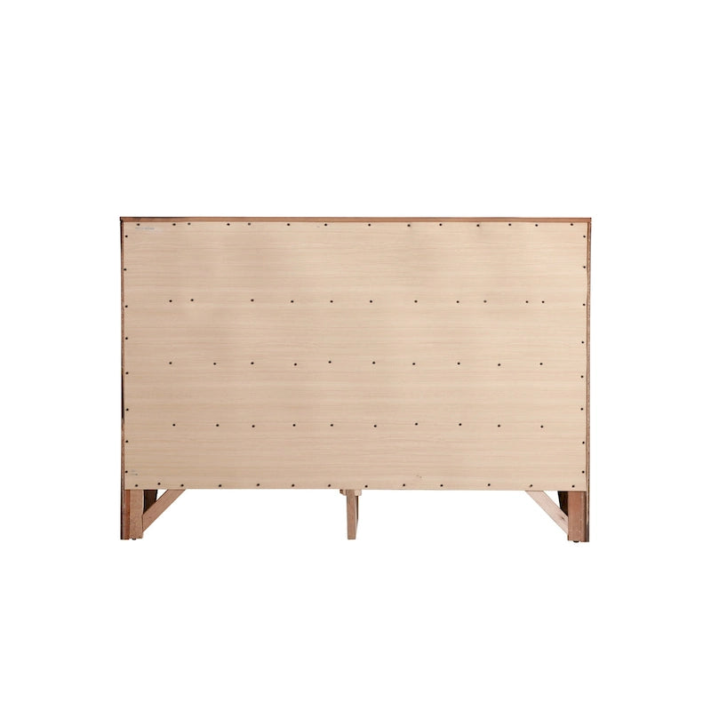 Commode de chambre 8 tiroirs en bois massif avec glissières métalliques Plusieurs coloris disponibles